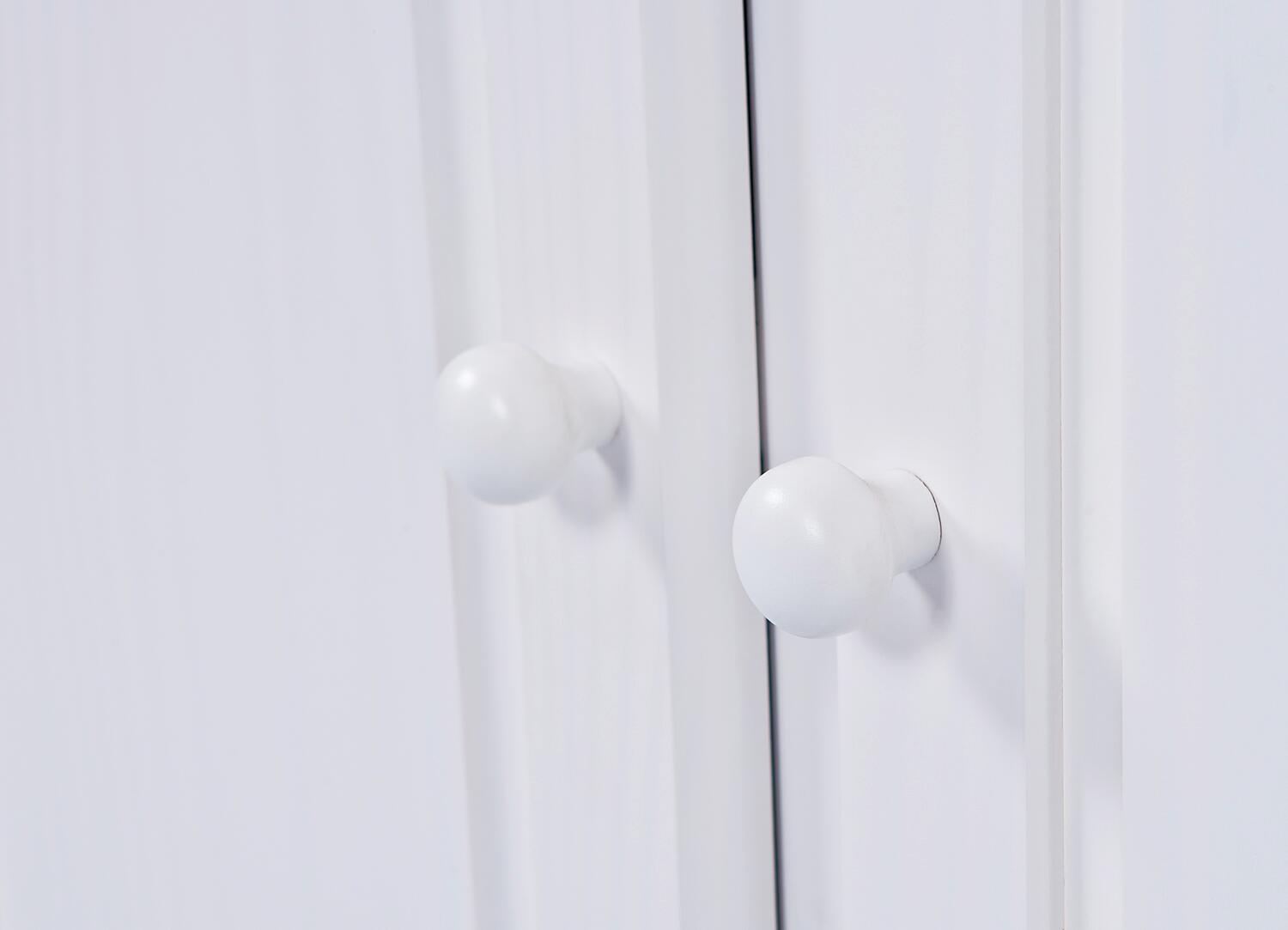 Kommode Lovi weiß lackiert B/H/T: ca. 88x87x43 cm