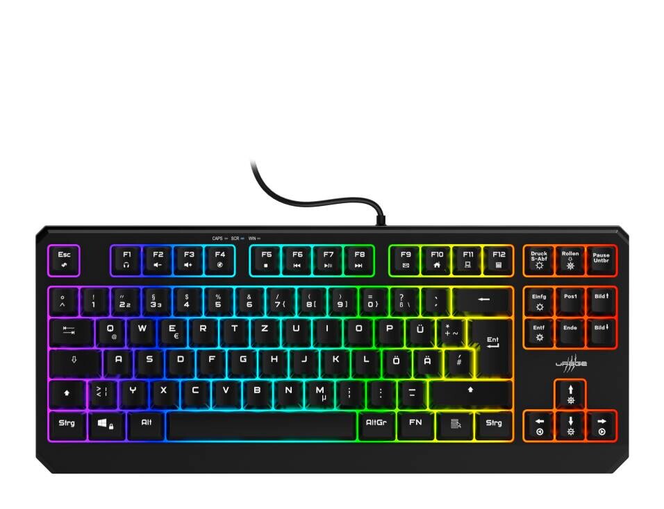 uRage Gaming-Tastatur schwarz