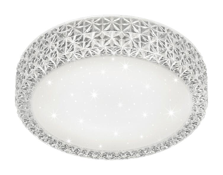 Reality Deckenleuchte Pegasus weiß klar Kunststoff Acryl D: ca. 28 cm