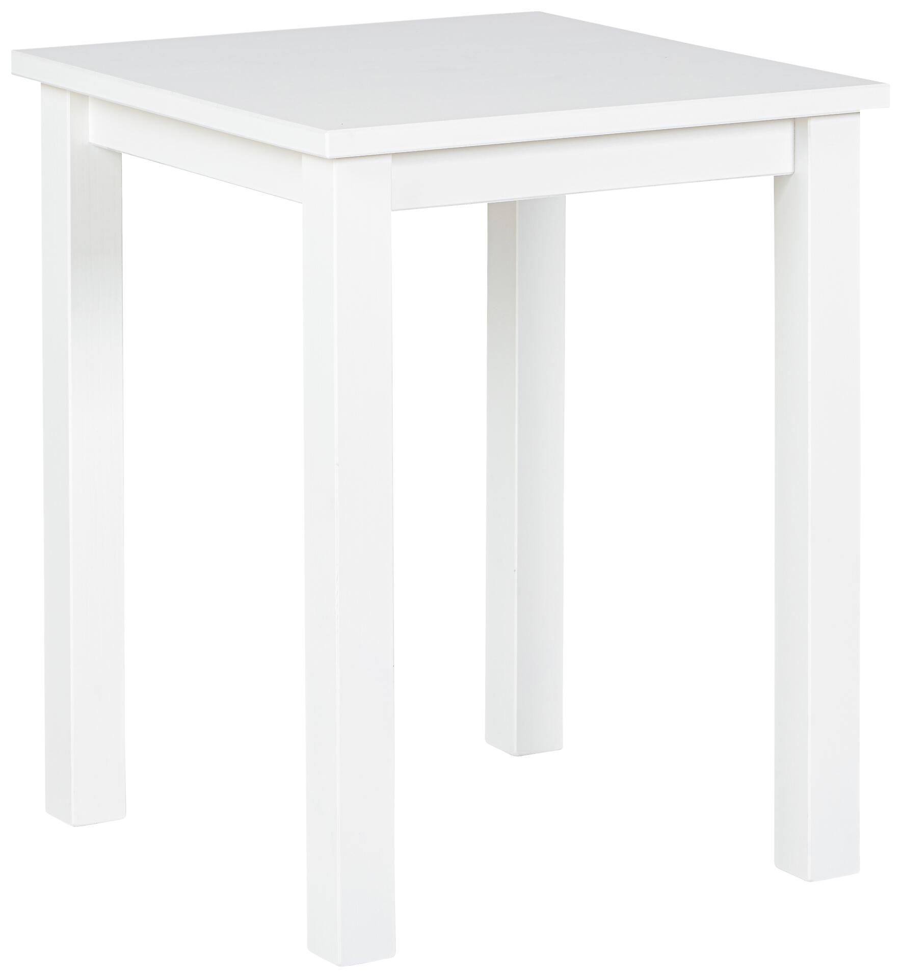 Beistelltisch Asgar weiß B/H/T: ca. 45x55x45 cm