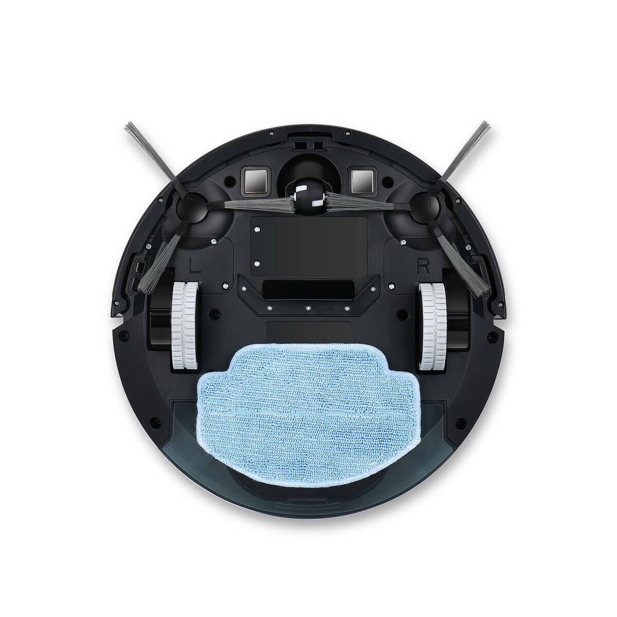 Nedis Roboter-Staubsauger schwarz Kunststoff B/H/L: ca. 32x7,8x0,3 cm