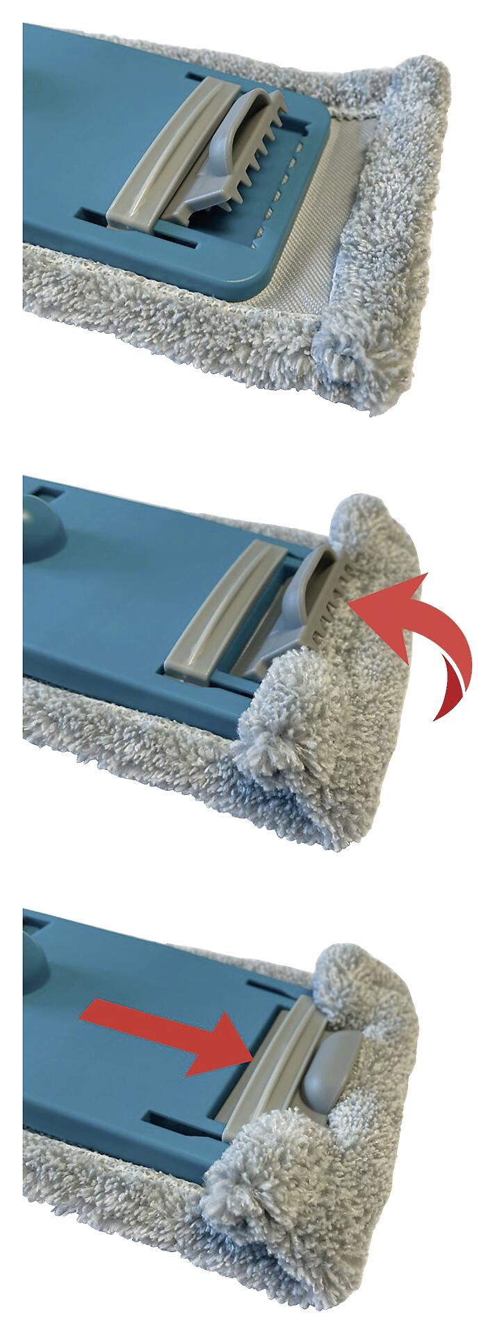 Bodenwischer blau B/H/L: ca. 40x25x30 cm