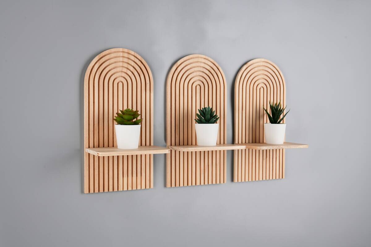 Regale Elea Eiche Nachbildung B/H/T: ca. 18x35x12 cm