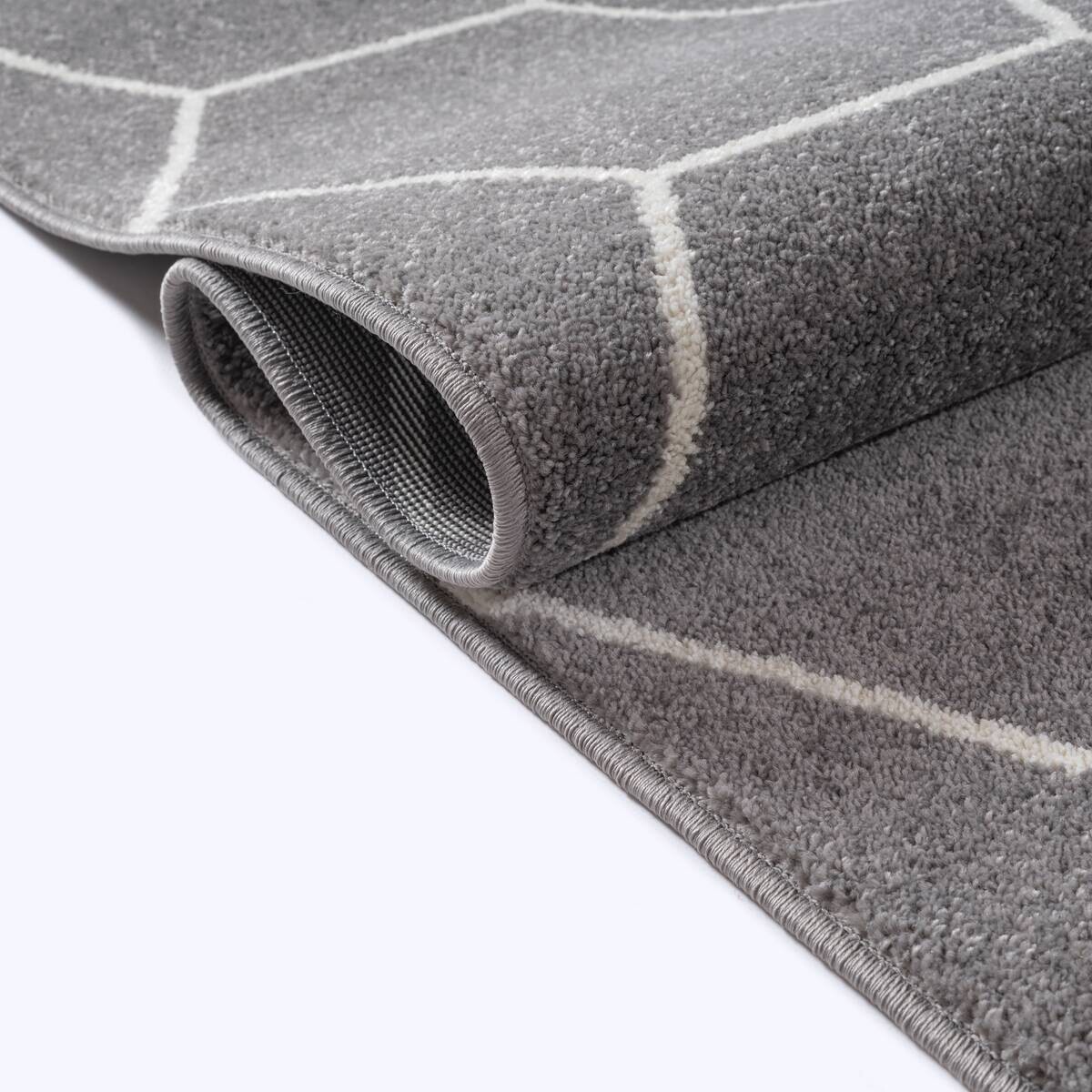 Sanat Teppich Trellis grau B/L: ca. 140x200 cm