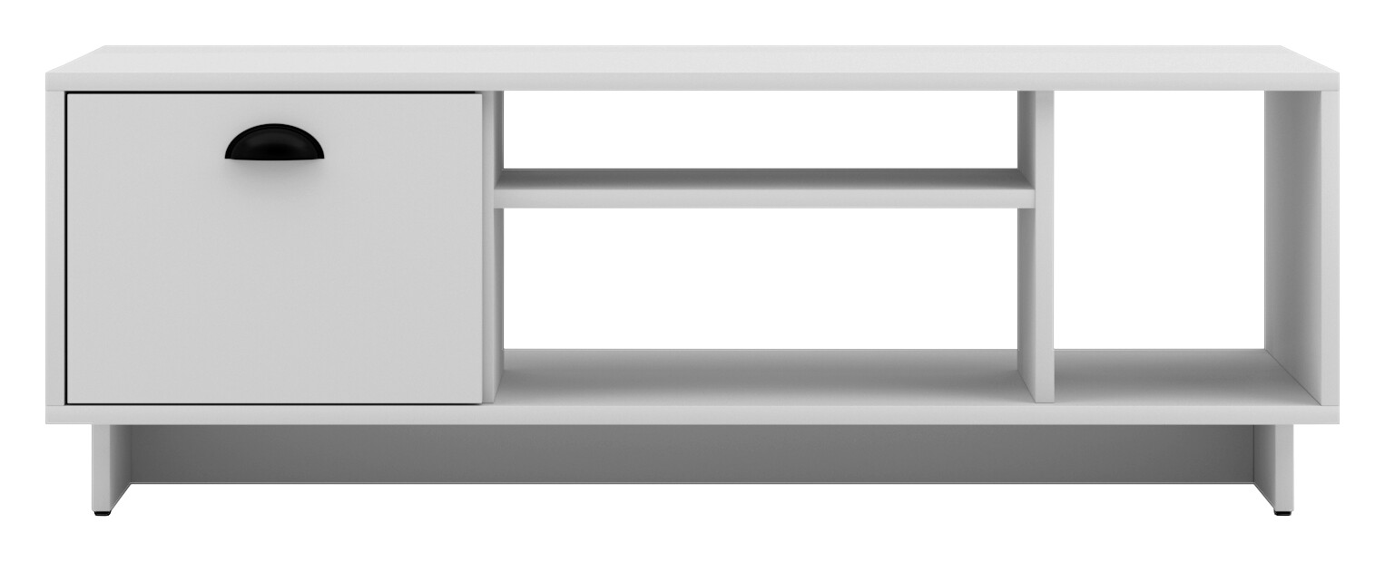 Couchtisch Cup weiß weiß matt B/H/T: ca. 110x38,8x50 cm