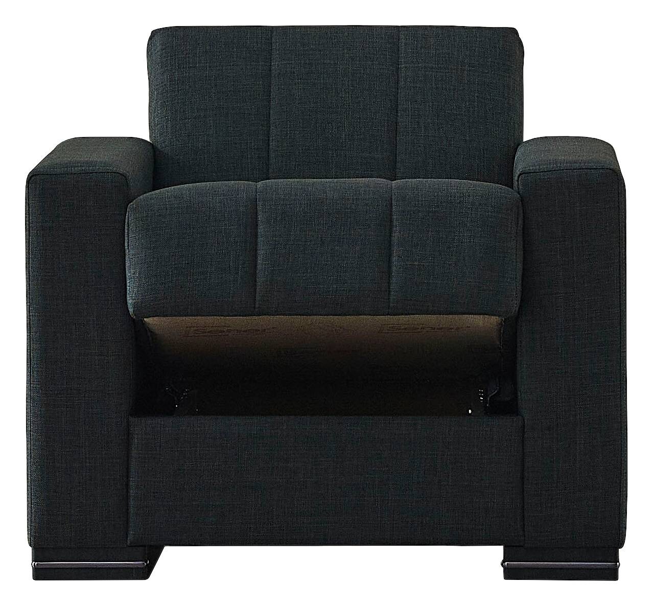 Sofa 3-2-1 Jerry anthrazit Microfaser