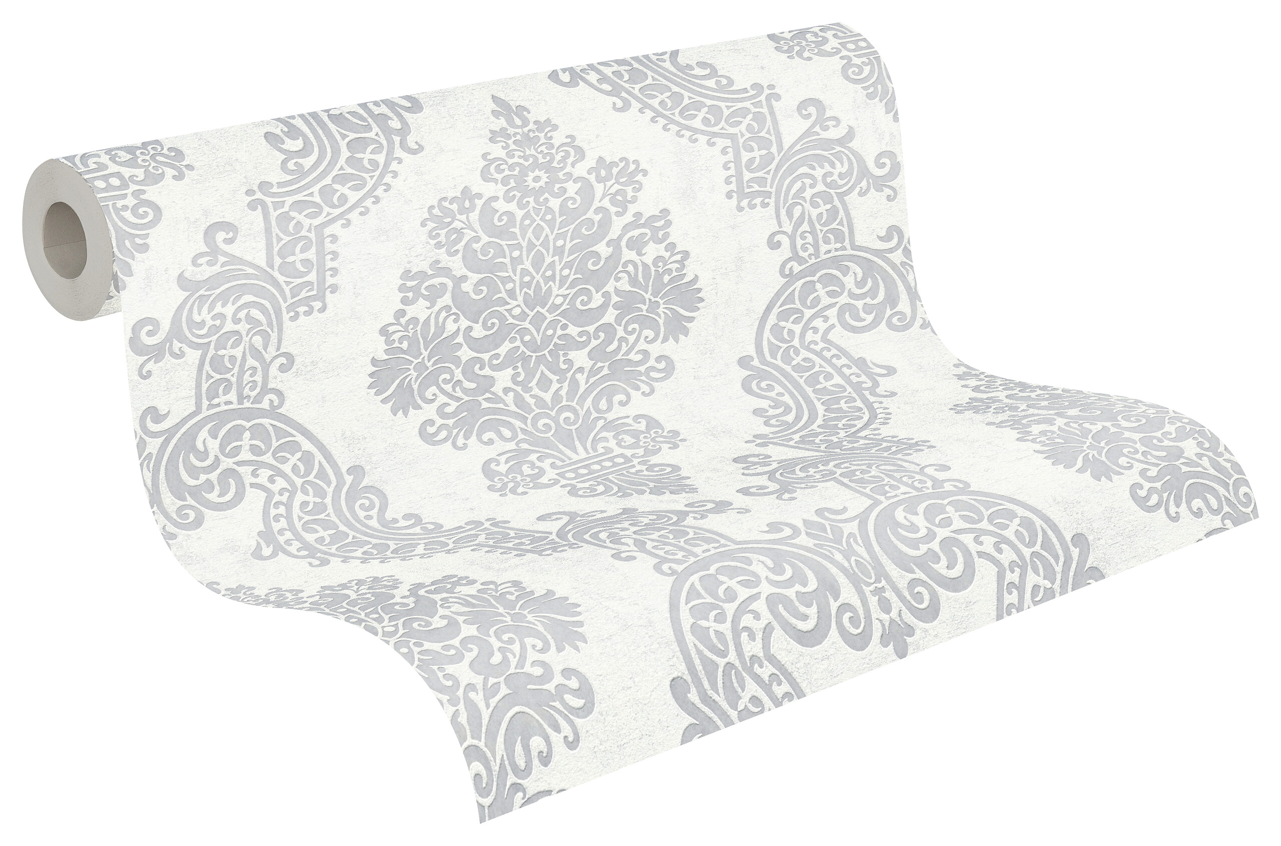 A.S.Creation Vliestapete grau B/H/D: ca. 53x1005x9,1 cm