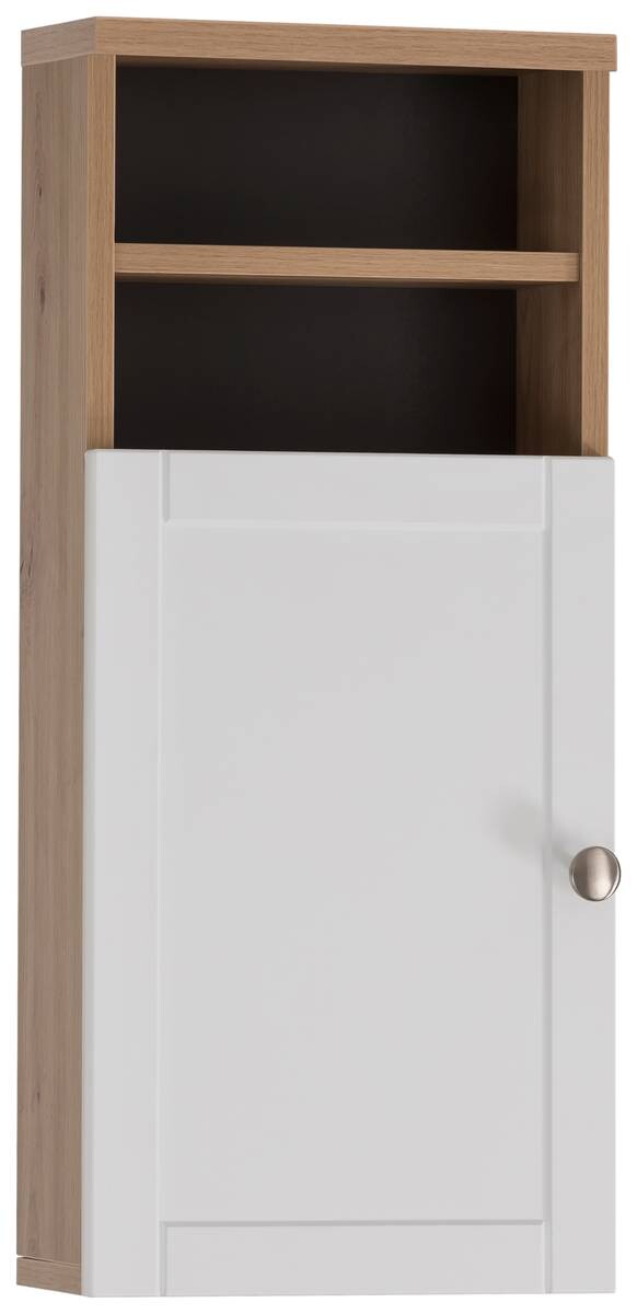 Midischrank Jesper Eiche Artisan Nachbildung weiß matt B/H/T: ca. 30,3x70x25,4 cm Midischrank Jesper Eiche Artisan Nachbildung weiß matt B/H/T: ca. 30,3x70x25,4 cm