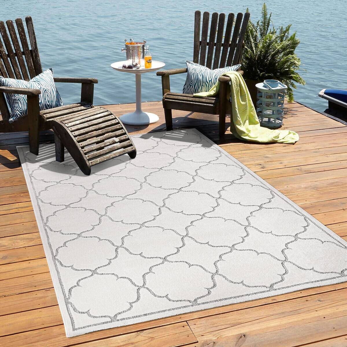 Sanat Outdoorteppich BERLIN creme B/L: ca. 240x330 cm