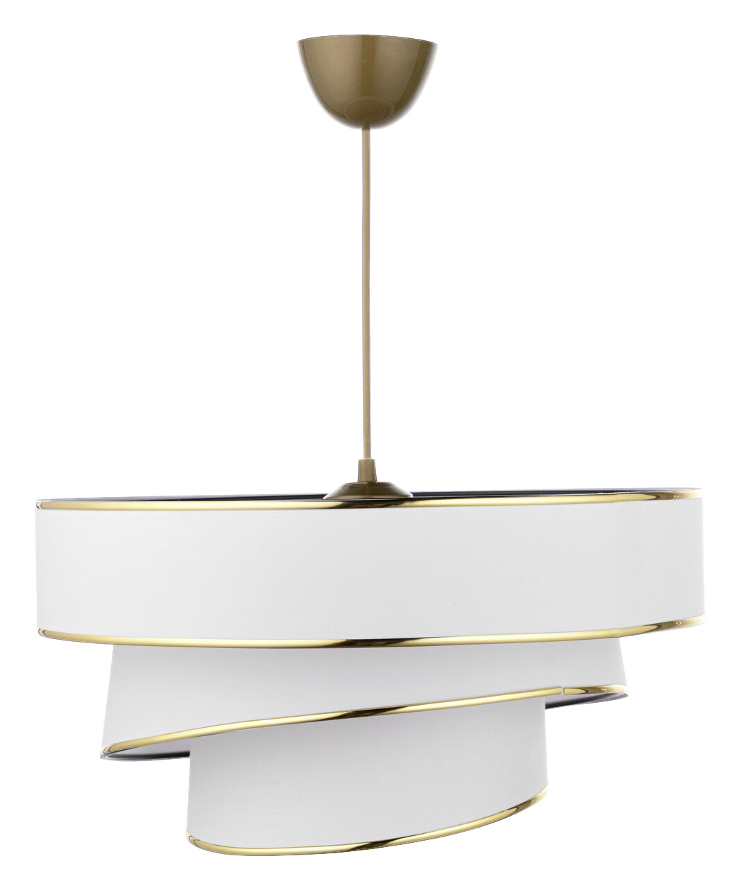 Opviq Pendelleuchte Couper gold B/H/T/L/D: ca. 40x72x40x40x40 cm E27 1 Brennstellen