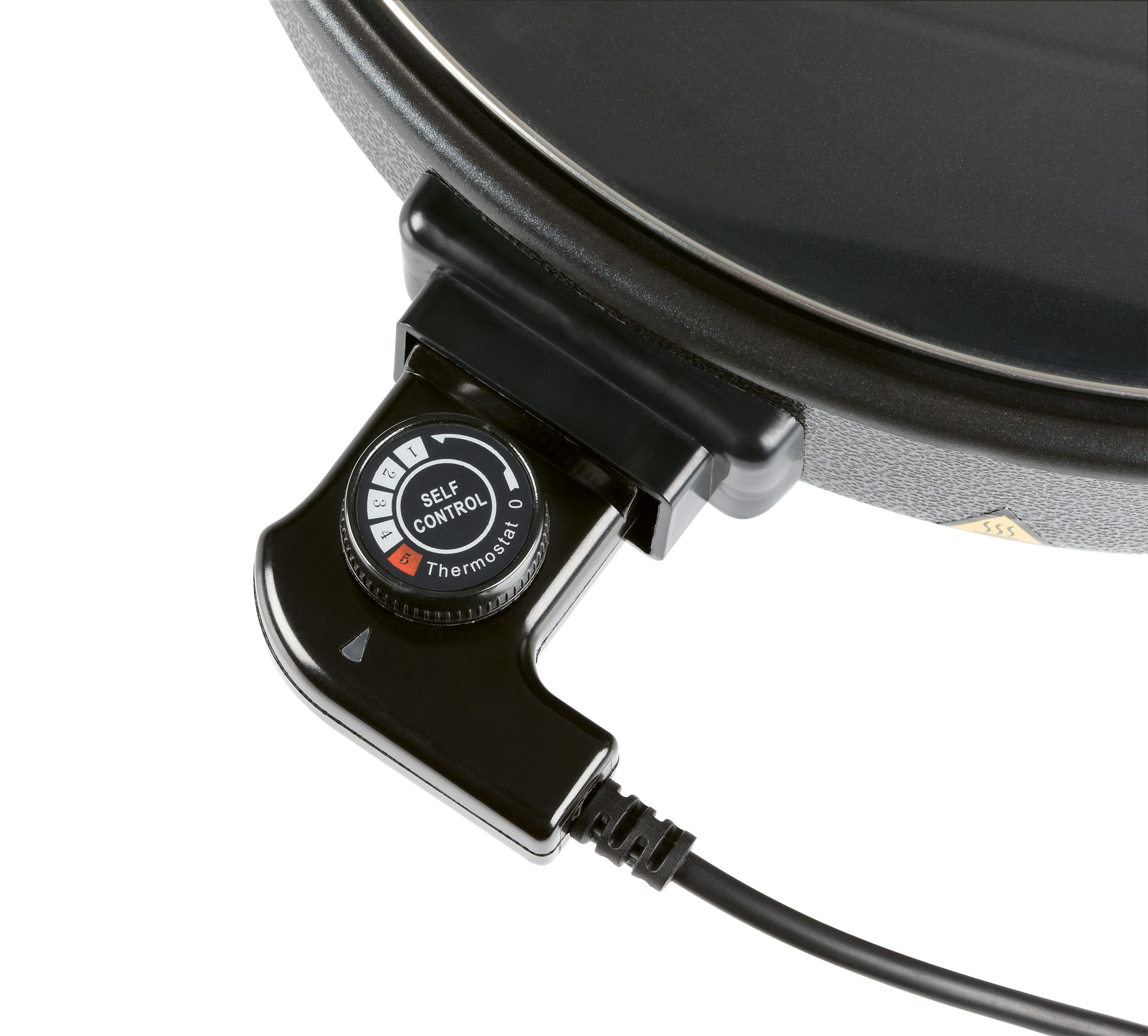 GOURMETmaxx Elektrische Party-Pfanne schwarz Edelstahl B/H/L: ca. 45x17,5x41 cm GOURMETmaxx Elektrische Party-Pfanne schwarz Edelstahl B/H/L: ca. 45x17,5x41 cm