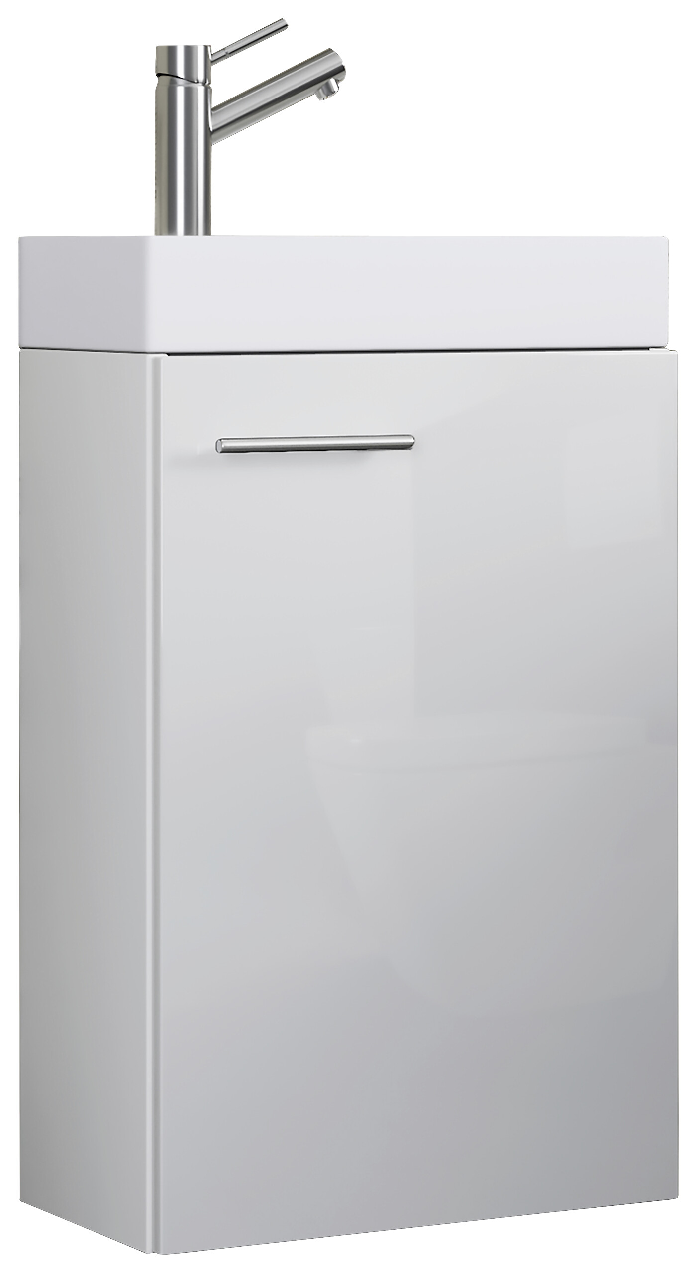 Waschplatz Slito weiß weiß B/H/T: ca. 41x68x22 cm