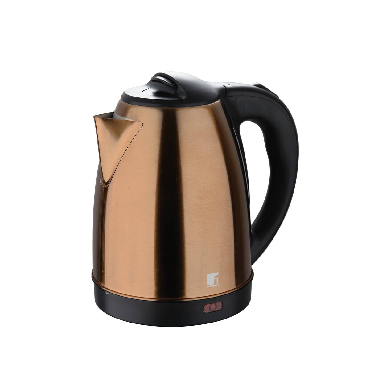 BERGNER Wasserkocher schwarz bronze B/H/L: ca. 18x23,5x21 cm ca. 1,7 l