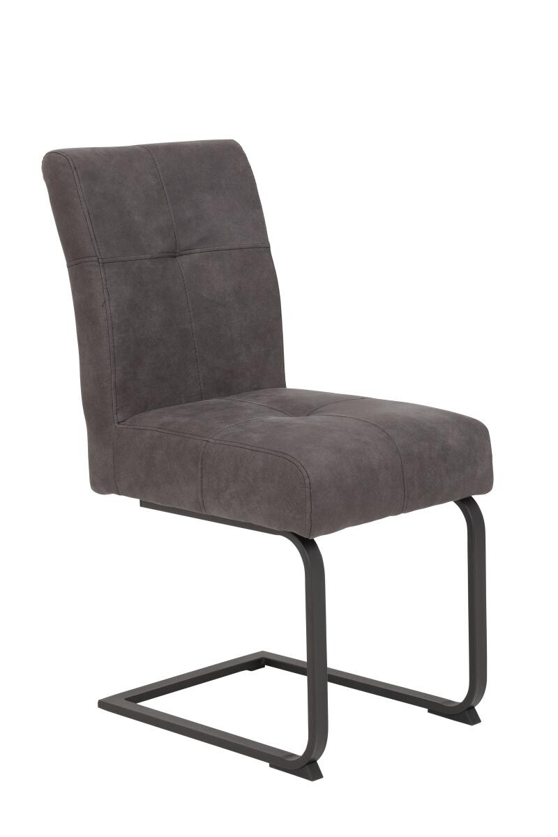 Schwingstuhl Luise anthrazit Vintage B/H/T: ca. 43x91x65 cm