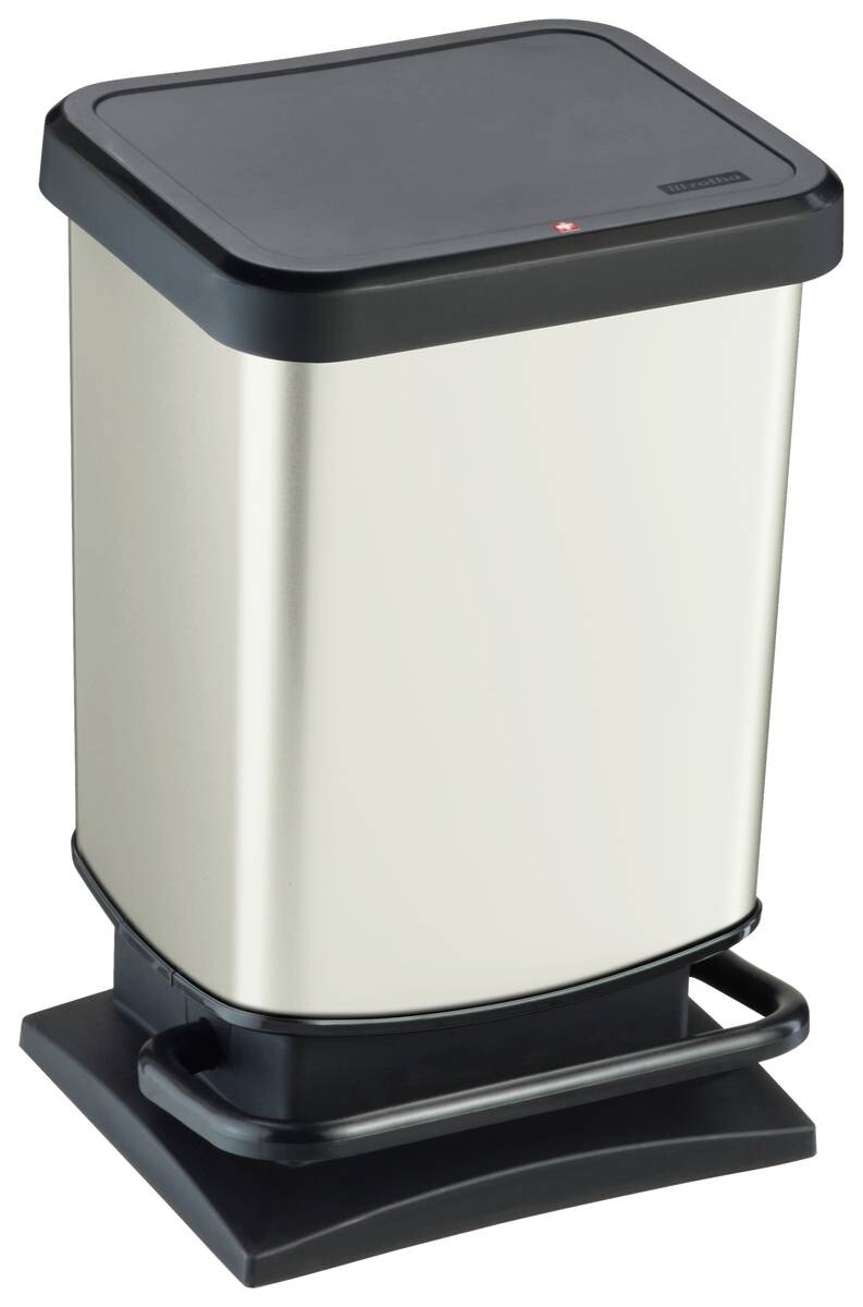 Rotho Treteimer weiß B/H/L: ca. 26,6x45,7x29,3 cm