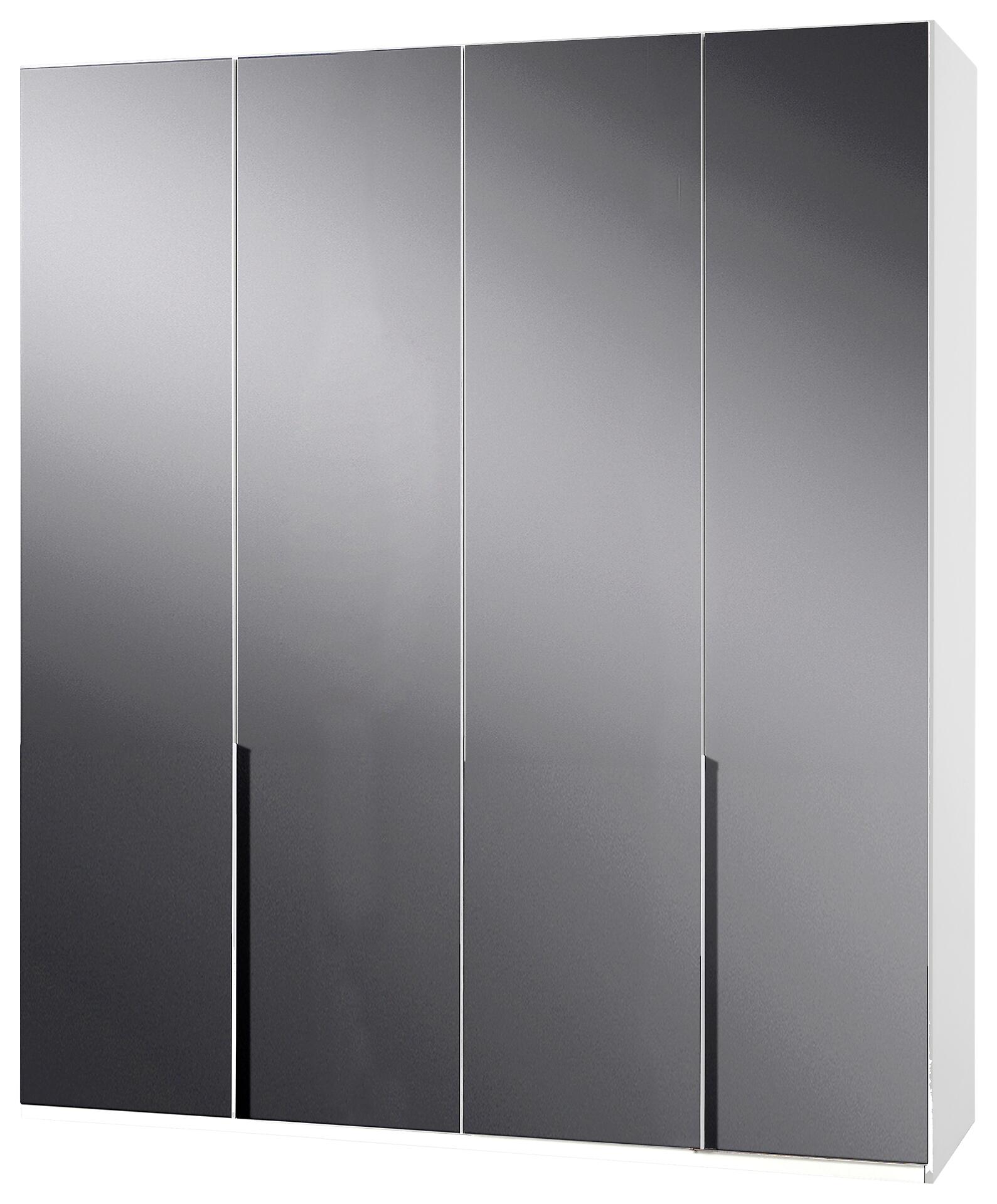 Kleiderschrank New York C Alpinweiß B/H/T: ca. 180x236x58 cm