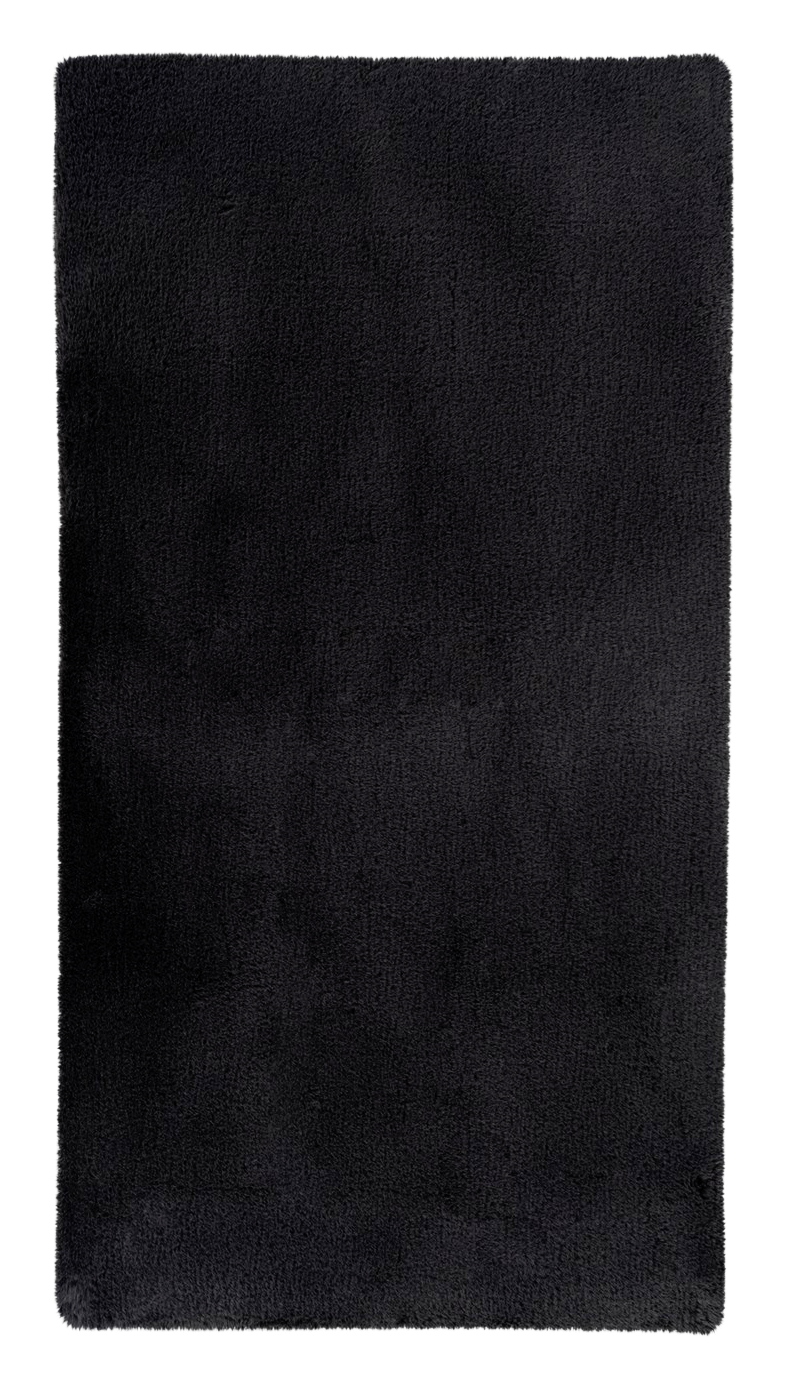 Kayoom Kurzflorteppich Badematte Rabbit Light 125 dunkelgrau B/H/L: ca. 70x2,4x130 cm Kayoom Kurzflorteppich Badematte Rabbit Light 125 dunkelgrau B/H/L: ca. 70x2,4x130 cm