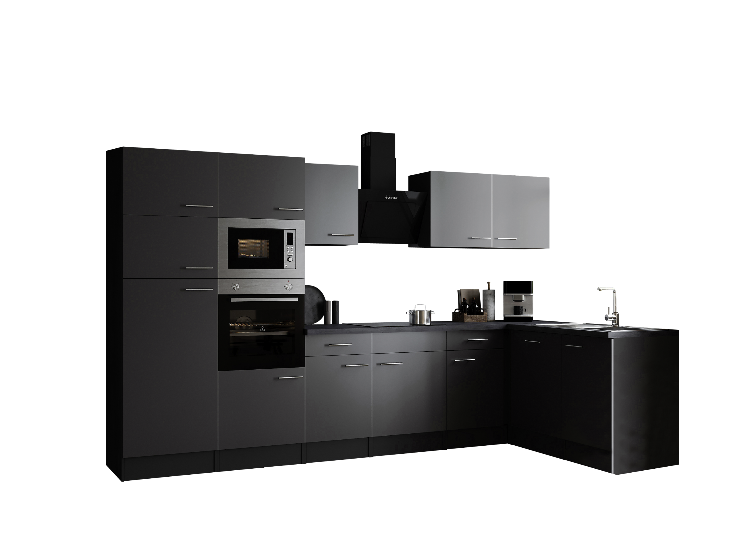 Winkelküche Oliver B/H/T: ca. 340x205x172 cm