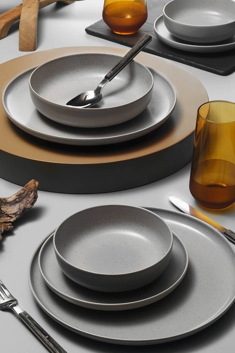 HermiaConcept Tafelservice Doncic multicolor Porzellan 16 tlg.