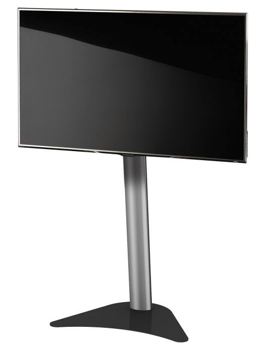 VCM TV-Ständer silber schwarz