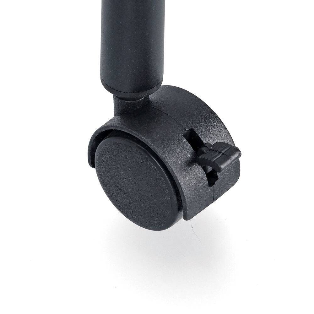 Zeller Kleiderständer schwarz Kunststoff B/H/L: ca. 43x175x86 cm