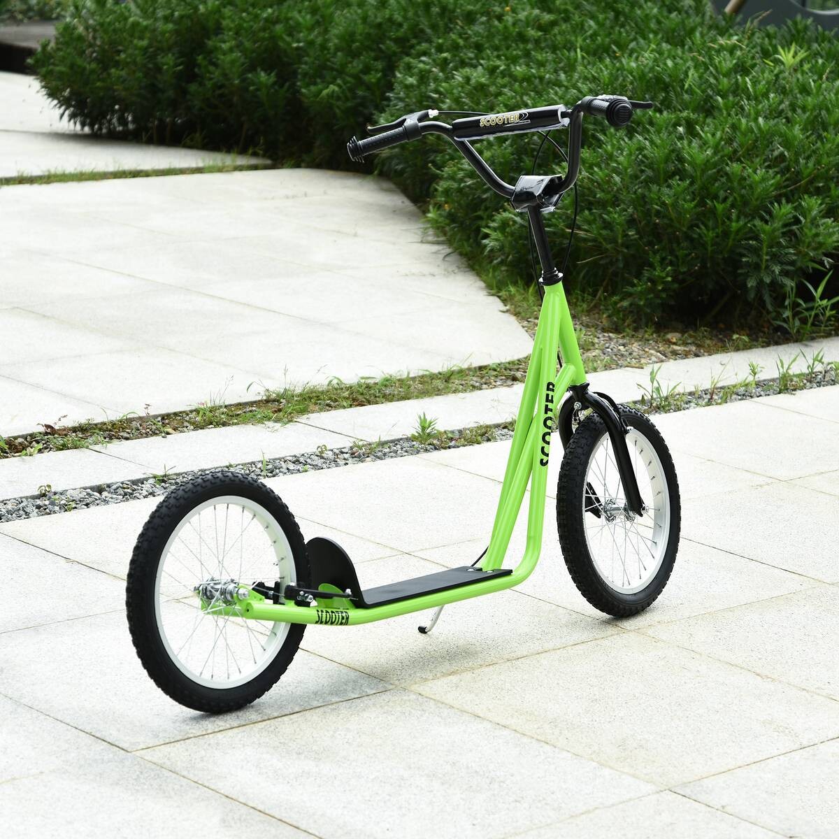 HOMCOM Kinderscooter grün