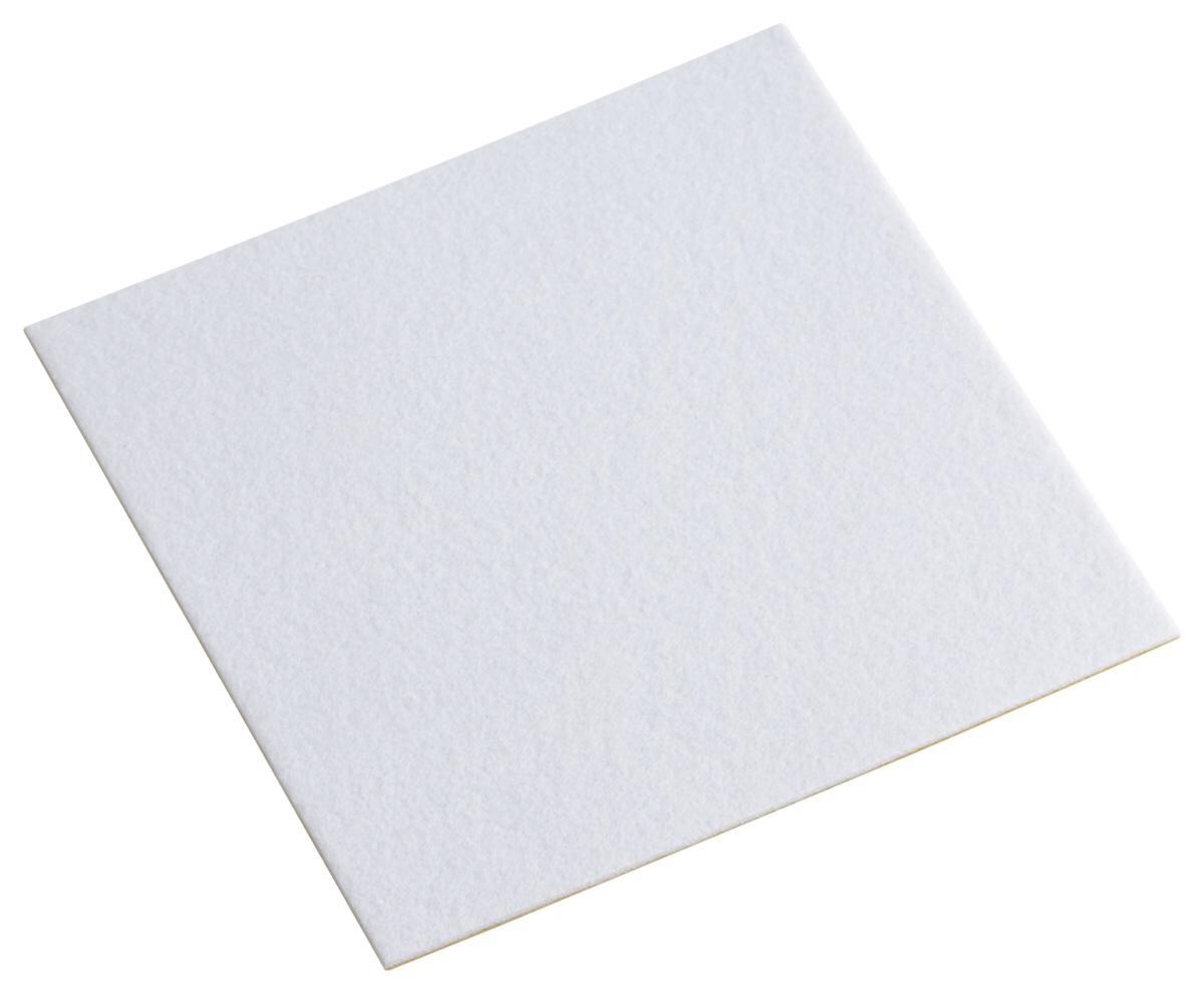 Meister Filzgleiter weiß B/L: ca. 10x10 cm