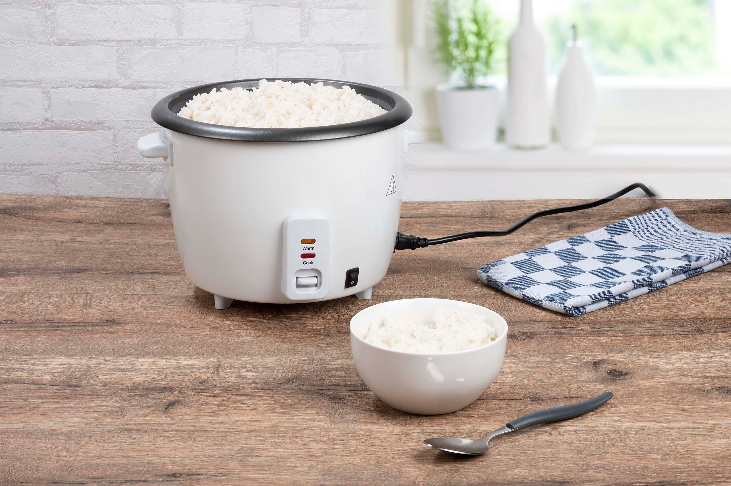 alpina Reiskocher weiß B/H/L: ca. 27x30,5x31 cm