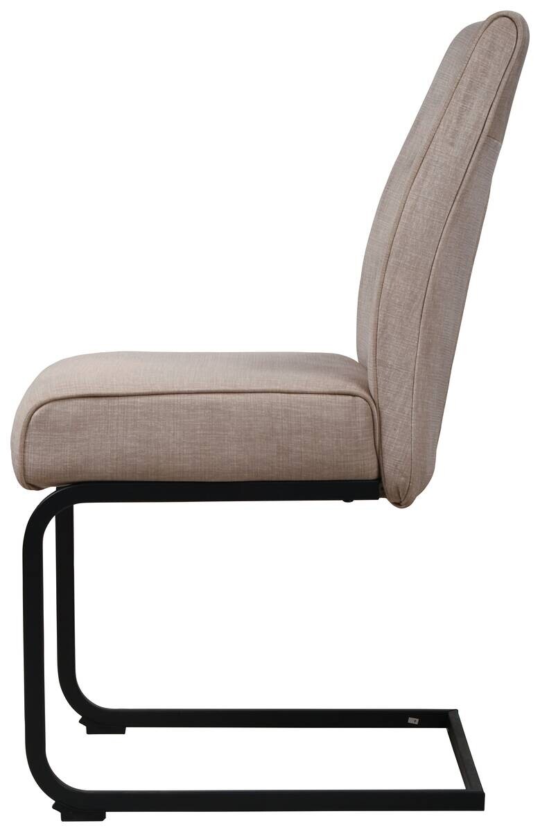 Schwingstuhl Canberra Cappuccino Samtoptik B/H/T: ca. 63x92x49 cm