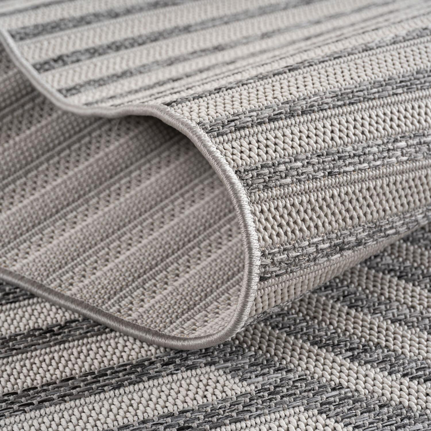 Ayyildiz Outdoorteppich DESERT grau B/L: ca. 120x170 cm