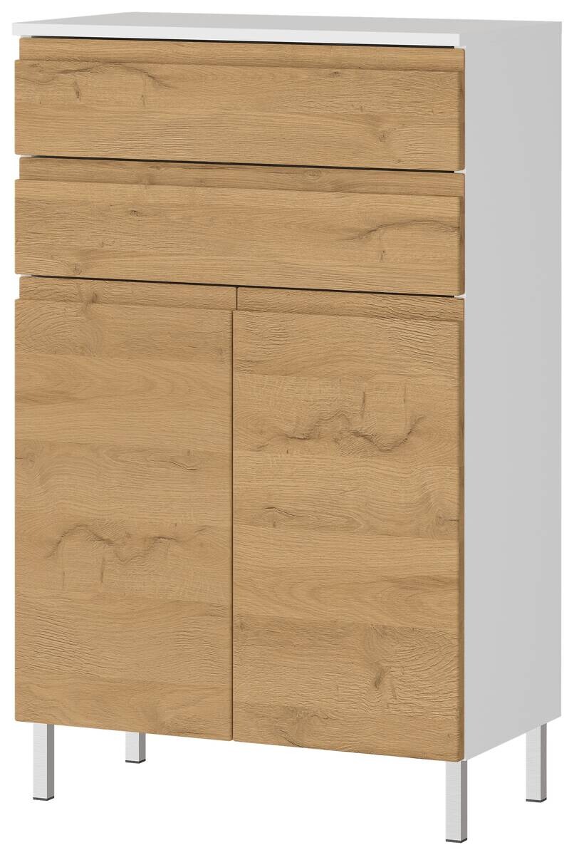 Kommode 4332-559 weiß Eiche Grand-Son Nachbildung B/H/T: ca. 60x97x34 cm Kommode 4332-559 weiß Eiche Grand-Son Nachbildung B/H/T: ca. 60x97x34 cm