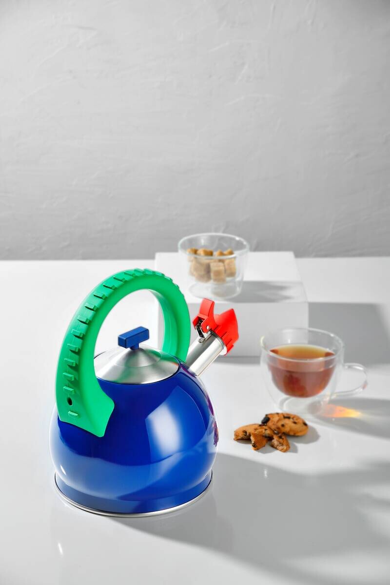 BENETTON Teekessel RAINBOW multicolor Edelstahl BENETTON Teekessel RAINBOW multicolor Edelstahl