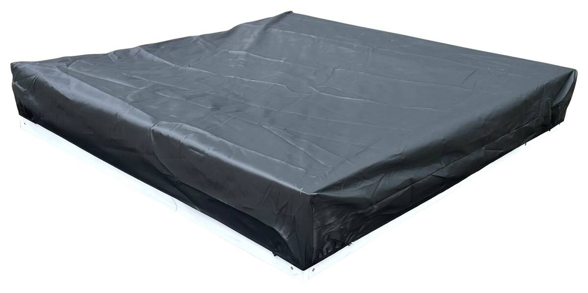 AXI Sandkasten Evy weiß B/H/T: ca. 117x18,7x119 cm