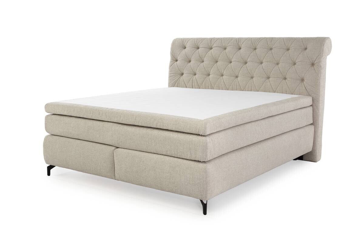 Boxspringbett beige Liegefläche B/L: ca. 180x200 cm Boxspringbett beige Liegefläche B/L: ca. 180x200 cm