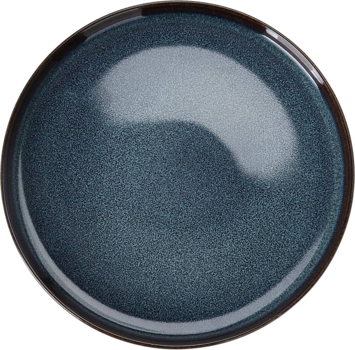 Kaffeeservice petrol Steinzeug 16 tlg.