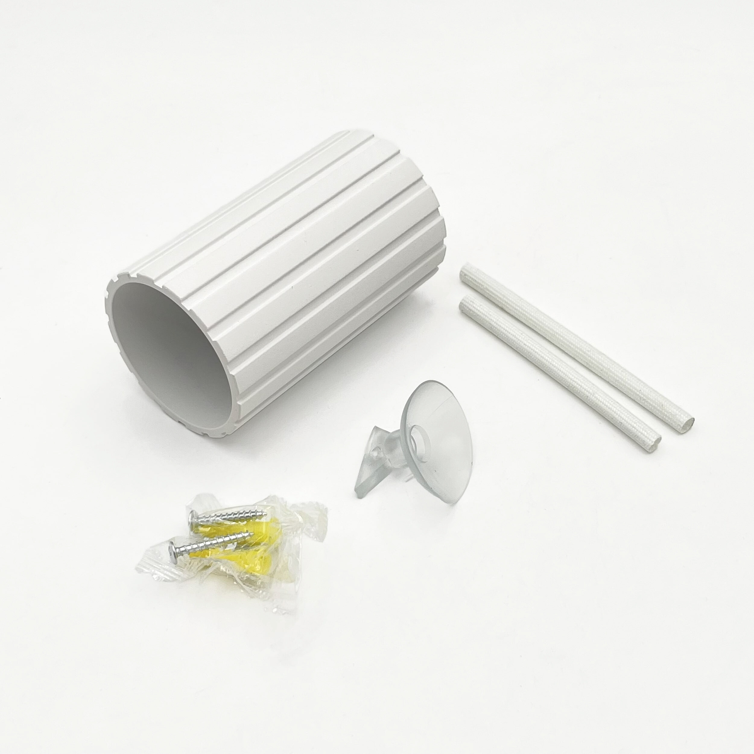 Lamkur Strahler Prisma weiß Stahl B/H/L: ca. 6,5x10x6,5 cm 1 Brennstellen