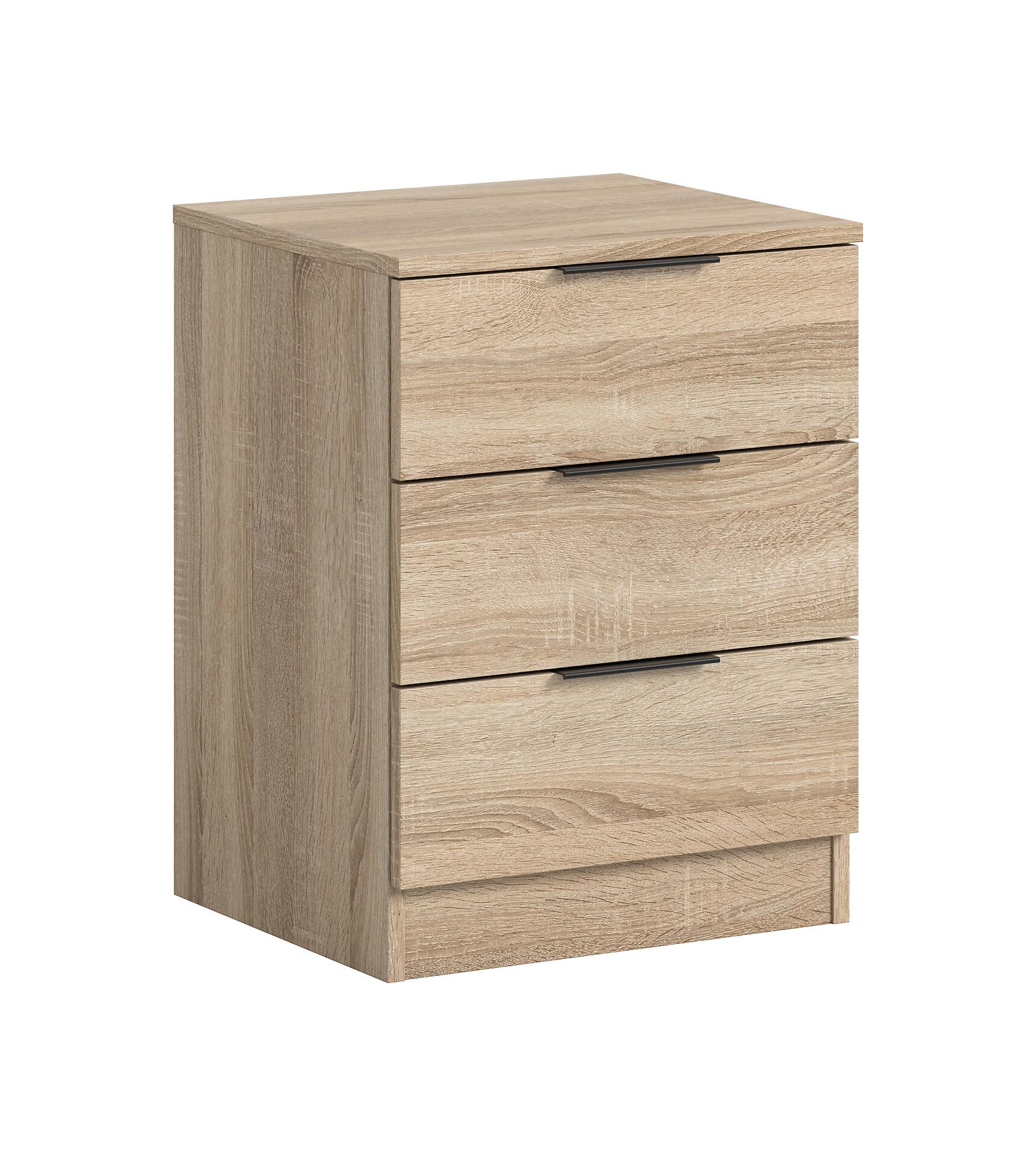 Nachtkonsole KOPENHAGEN Eiche Sonoma Nachbildung B/H/T: ca. 45x60x40 cm