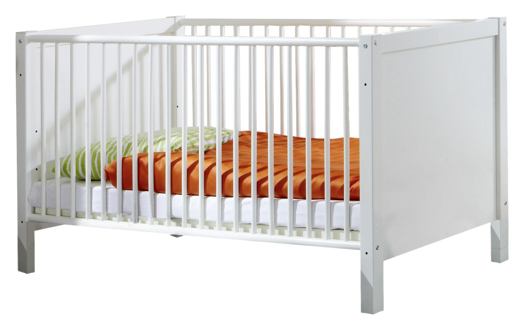 Babybett Filou Alpinweiß Liegefläche B/L: ca. 70x140 cm