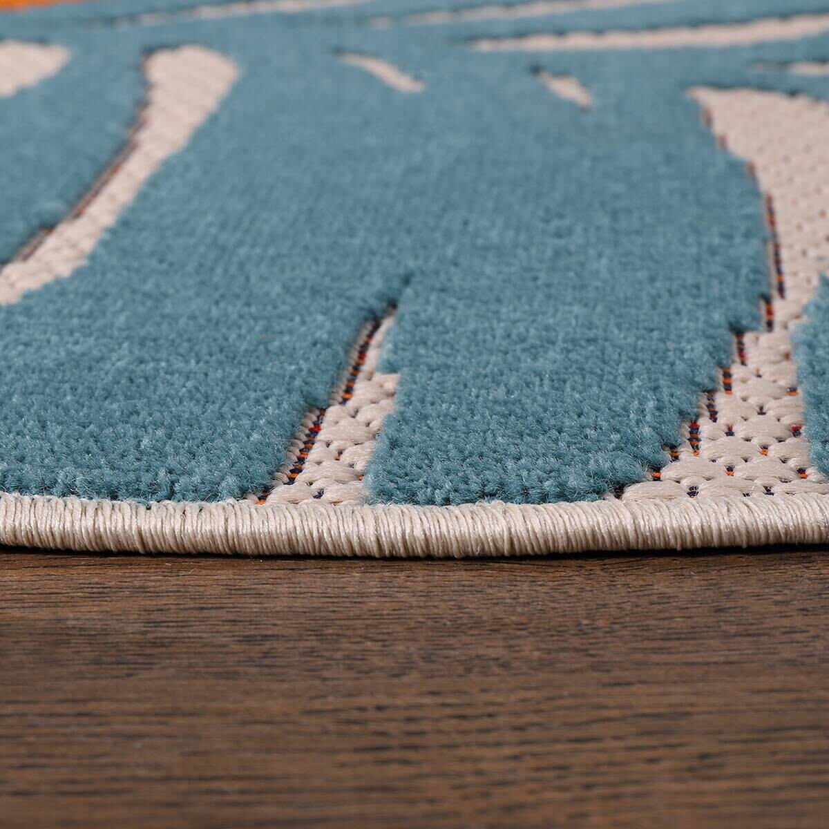 Sanat Outdoorteppich FLORAL bunt B/L: ca. 200x200 cm