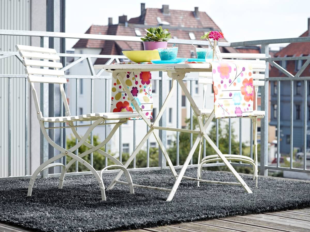 Kunstrasen Westport grau B/L: ca. 100x200 cm pro Stück