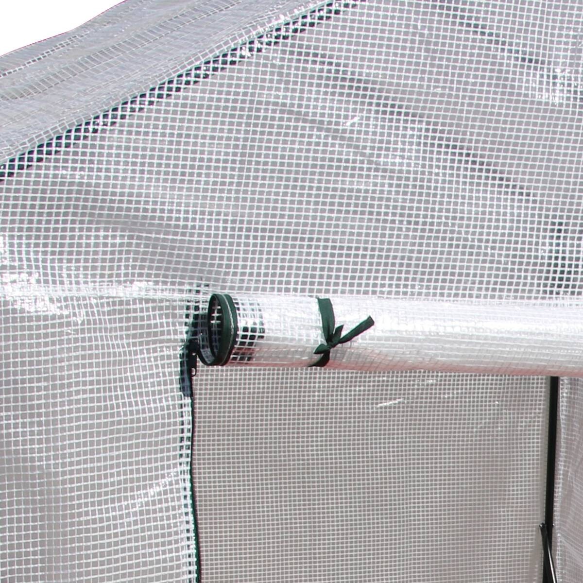 Outsunny Gewächshaus B/H/L: ca. 143x195x143 cm