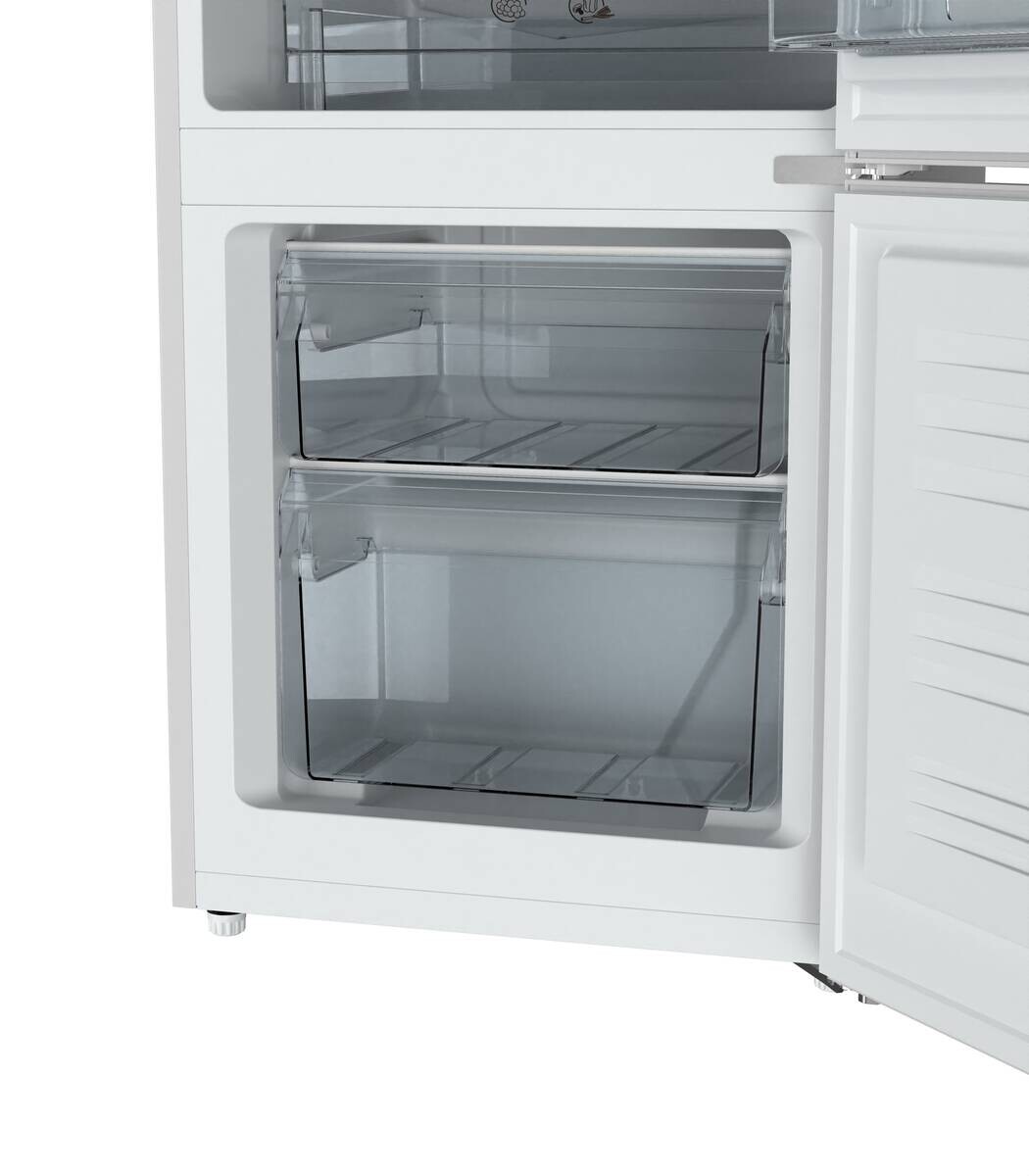 POCOline Kühl-/Gefrierkombination KGK 142-154 ESI silber B/H/T: ca. 48,3x142x52,2 cm