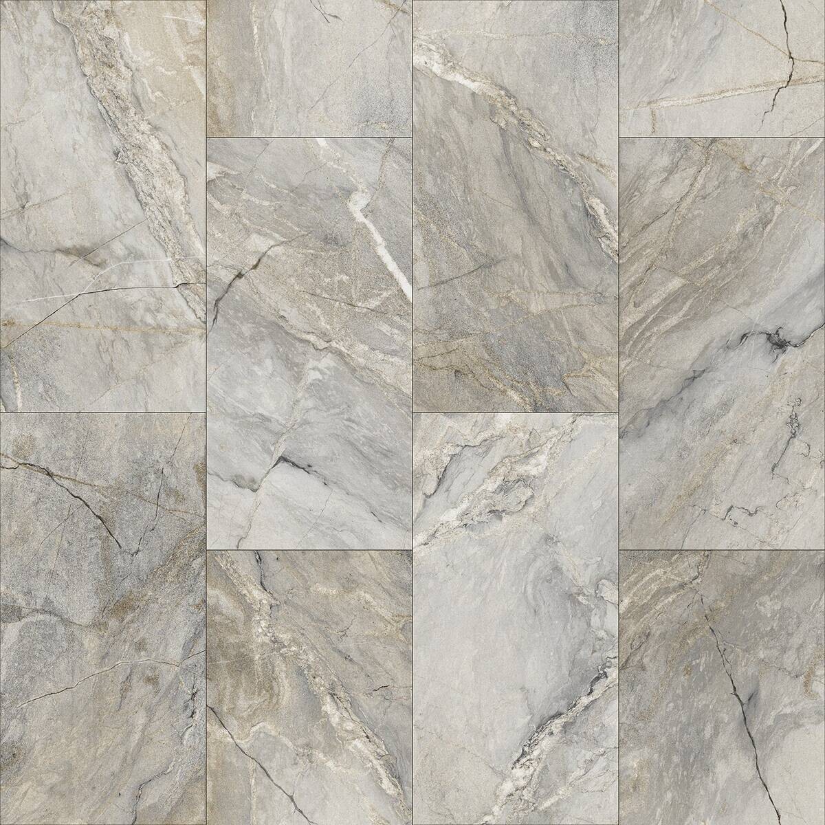 Vinylboden Moonlight grau Marmor B: ca. 400 cm pro m²