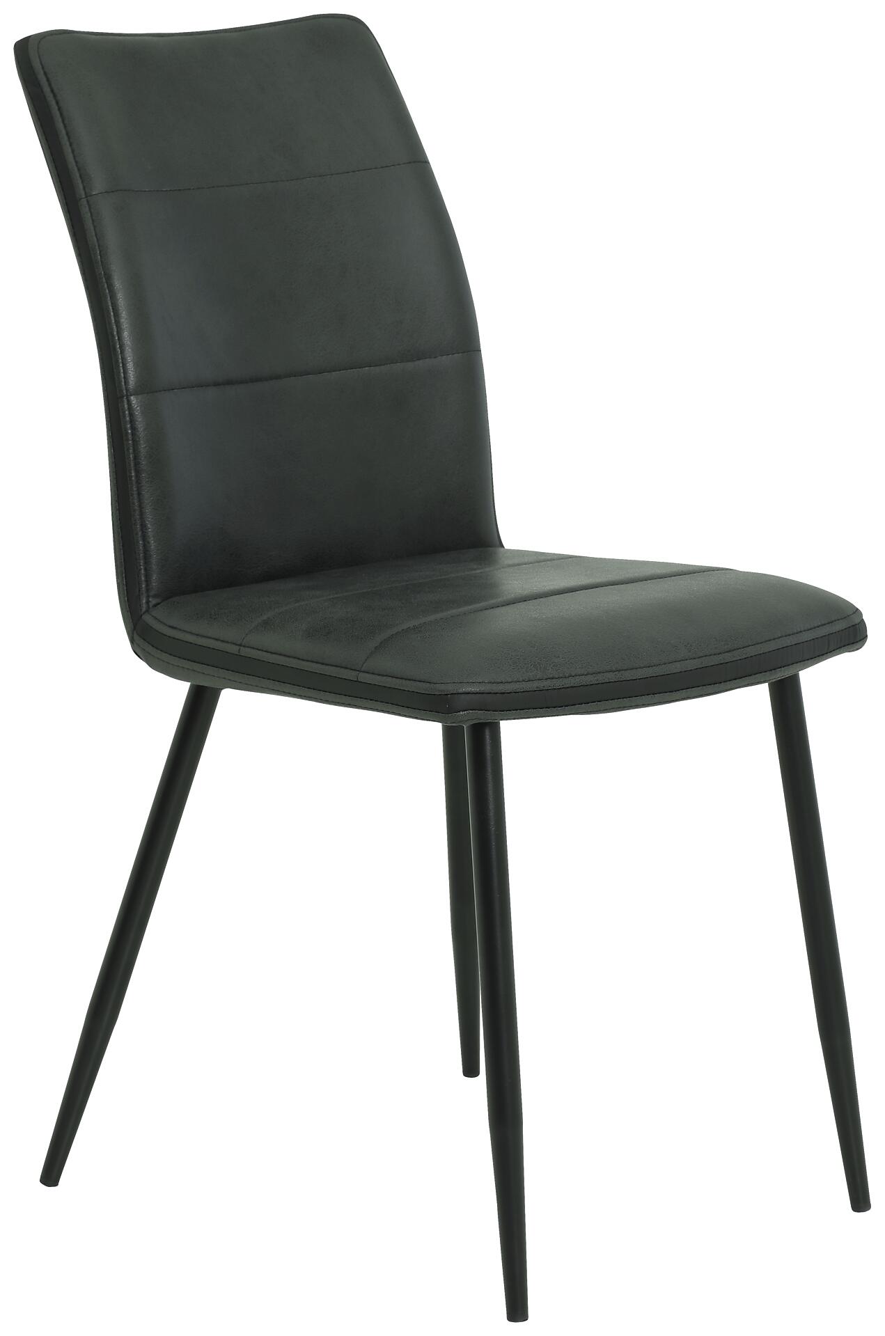 Stuhl Caroline anthrazit Vintage B/H/T: ca. 45x87x57 cm