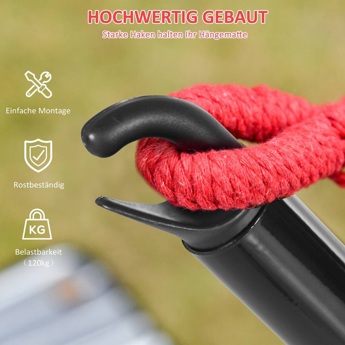 Outsunny Hängemattengestell aus Metall