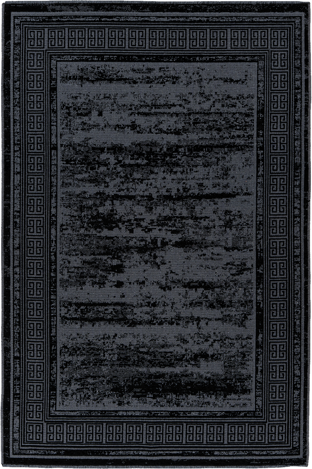 Kayoom Flachflorteppich Kalea 325 schwarz B/H/L: ca. 80x0,8x150 cm