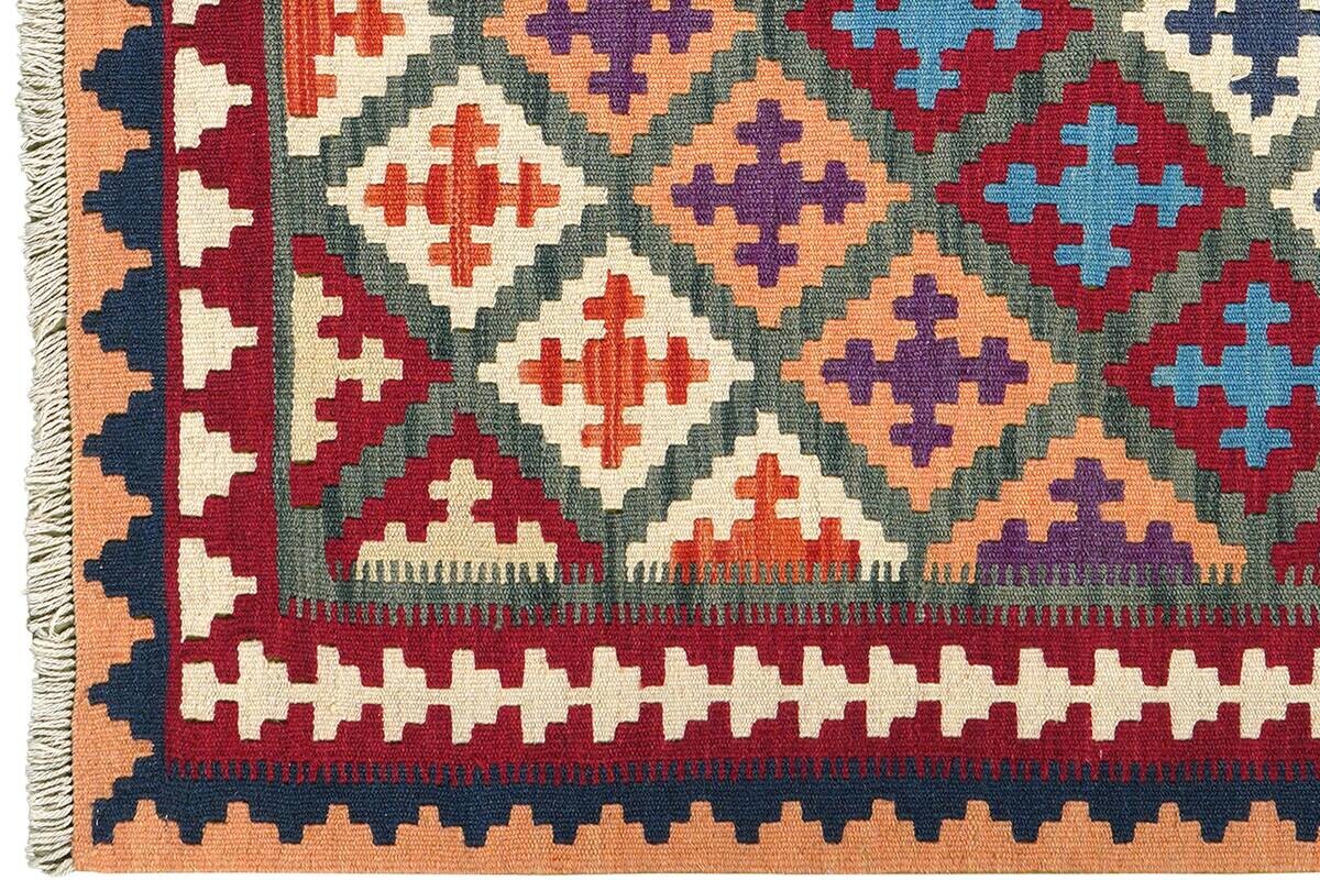 PersaTepp Teppich Kelim Gashgai grün B/H/L: ca. 104x1x150 cm