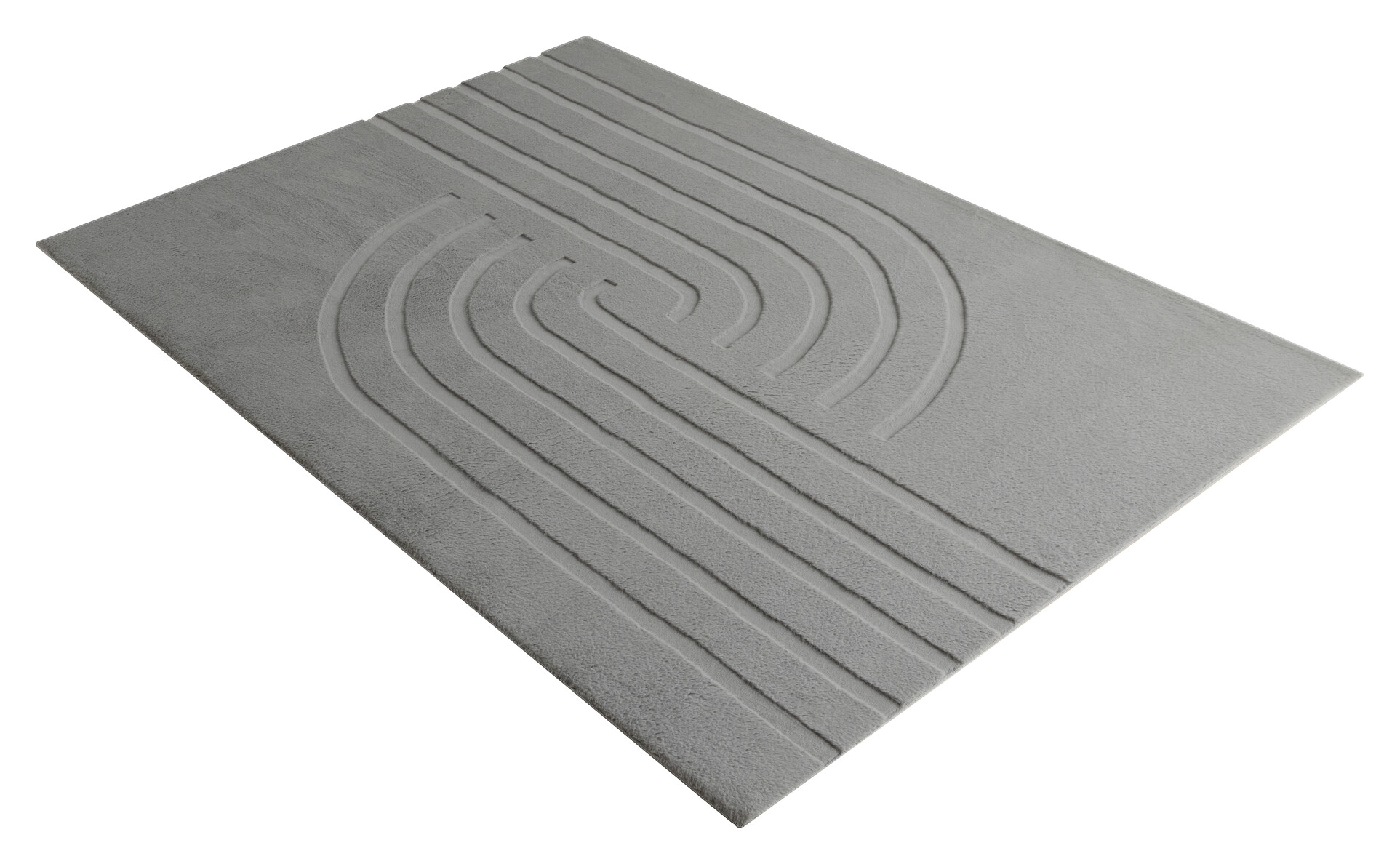 Obsession Teppich Zen Deluxe grau B/H/L: ca. 200x20x290 cm