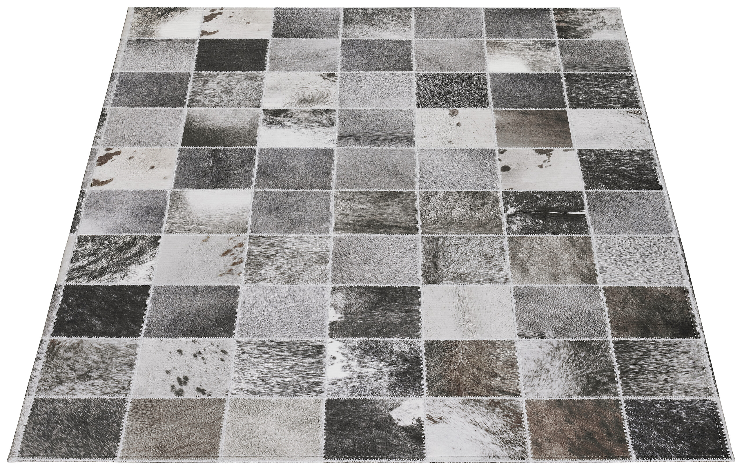 Fellimitat Maverick grau B/L: ca. 120x170 cm Fellimitat Maverick grau B/L: ca. 120x170 cm