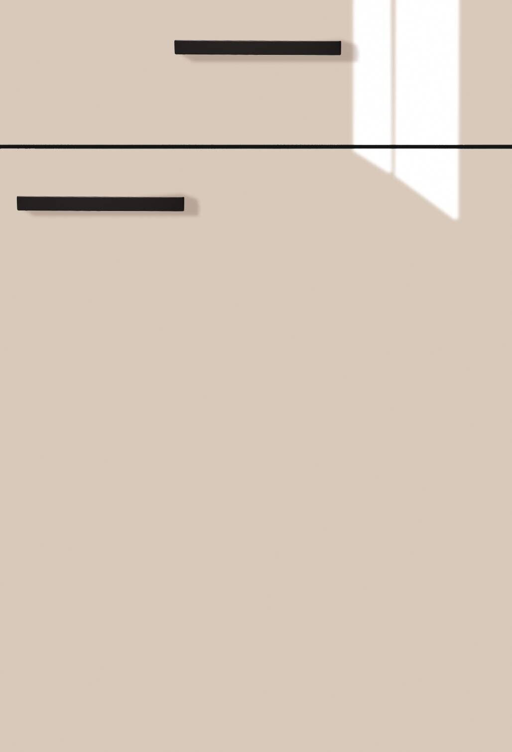 pino Winkelküche PN215 Magnolienweiß Hochglanz B/H/T: ca. 275x220x175 cm